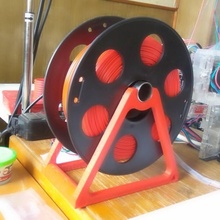 filament spool holder build 3d printer 3d print model - Mito3D