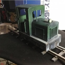diesel locomotive 16 mm échelle jardin chemin fer jouets Jeux train rail ferrée 45 modèle trains 32 sm32 3d print model - Mito3D
