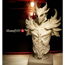aîné parchemins Skyrim daedric armure buste ventilateur art zbrush personnage Bethesda bgs dennismejillones 3d print model - Mito3D