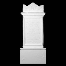 marble funerary altar julia sperata scan monument 3d print model - Mito3D
