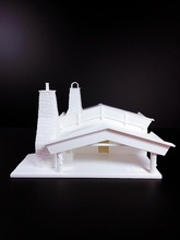 Bier Haus Vogelfütterer Garten Vogelhaus Skulpturen Kunst draußen 3d print model - Mito3D