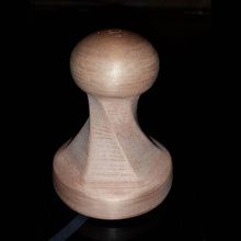 twisted coffee tamper & garden household copperfill 3d print model - Mito3D