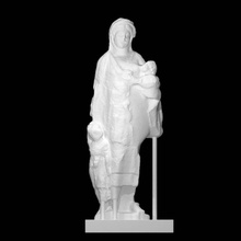 female statue children scan ancient mother woman family fullbody 3d print model - Mito3D