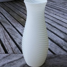 wave vase & garden 3d print model - Mito3D