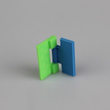 snap fit hinge education mechanical ftting snapfit 3d print model - Mito3D