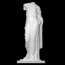 Aphrodite genetrix type analyse déesse sculpture marbre kallimachos 3d print model - Mito3D