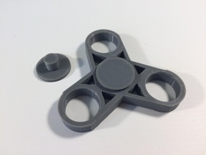fidget spinner 1 toys & games 3d print model - Mito3D