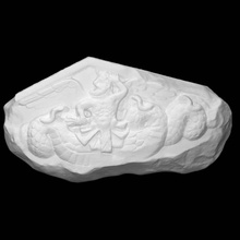 pediment triton scan animal man fullbody 3d print model - Mito3D
