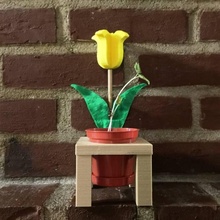 madres día flor jardín regalo makerbot estacional primavera juguete prusa maceta florero tinkercad Madre mamá caja flores dia madre asllexicon Olsen Todd Toddolsen 3d print model - Mito3D