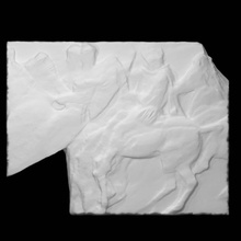 Partenón friso norte xlv 125 126 127 escanear animal hombre cuerpo completo Parthenonfrieze 3d print model - Mito3D