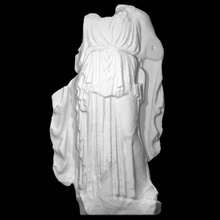 statue apollo citharoedus scan sculpture marble replica 3d print model - Mito3D