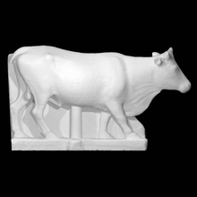 vaca pastoral escena escanear 3d print model - Mito3D