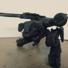 metal gear rex fan art robot toy mecha mgs4 solid mech fanart metalgearsolid mgs otakon2014 vamp exo 3d print model - Mito3D