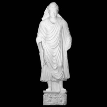 ghandhara buddha scan sculpture stone asian 3d print model - Mito3D