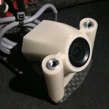 alien frame fatshark camera mount gadgets & electronics 5 inch 6 600tvl 700tvl impulse rc 3d print model - Mito3D