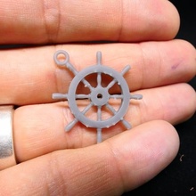roue navire pendentif bijoux 3d impression imprimante art décoratif conception cadeau moderne unique 3D modèle 3dsmax modélisation 3d print model - Mito3D