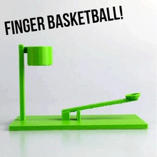 finger basketball Spielzeug Spiele ball Korb fingerbasketball desktopgames executivetoys 3d print model - Mito3D