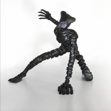 siyah hayalet ajin hayran Sanat kedi mumya ibm 3d print model - Mito3D