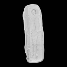 Jamestown coro presbiterio entierro escanear hombre cráneo cuerpo completo 3d print model - Mito3D
