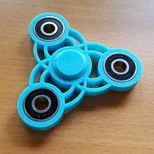 estilizado agitarse hilandero juguetes juegos fidget spinner juguete inquieto tdah 3d print model - Mito3D