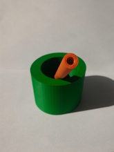 tazza cannuccia giardino tinkercad 3d print model - Mito3D