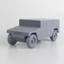 hummer h1 table voiture véhicule 3d print model - Mito3D