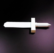 Schwert Requisiten Cosplay Basteln 3d print model - Mito3D