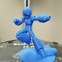 mega homem ventilador arte personagens jogos Megaman videogame 3d print model - Mito3D