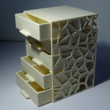 economical drawers & garden storage 3d print model - Mito3D