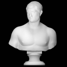 male portrait scan man 3d print model - Mito3D