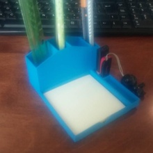 escritorio organizador jardín caja 3d print model - Mito3D