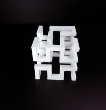 hilbert cube jewellery pendant jewelry sls 3d print model - Mito3D