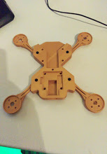 250er quadrocóptero cc3d v2 aparelhos eletrônicos quadro Armação rc multirotor 250 3D print model - Mito3D