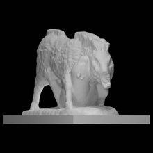 Gruppe Panther wild Eber Scan Tier Ganzkörper 3d print model - Mito3D