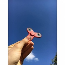 simple fidget spinner - 608rs bearing toys & games fidgetspinner hand 608rsbearingspinner 3d print model - Mito3D