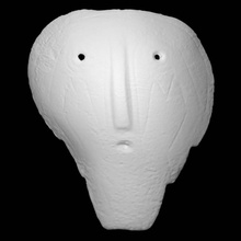 conchiglia maschera scansione dimensione piena 3d print model - Mito3D