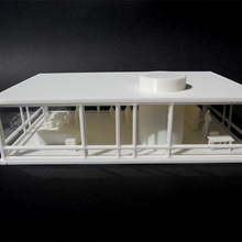 glass house - phillip johnson education architecture phillipjones glasshouse 3d print model - Mito3D