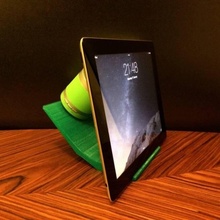 3 niveau ipad 2 supporter gadgets électronique Pomme iPad 3d print model - Mito3D