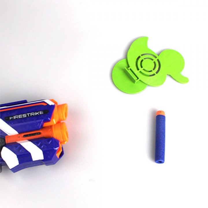 Ente Ziel Basis Spielzeug Spiele Projektil nerf duckhunt 3D print model - Mito3D