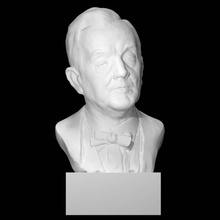 Giorgio w norris scansione uomo ritratto politico americano Washington DC davidson Smithsonian 3d print model - Mito3D