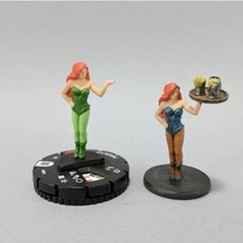 heroclix conversion poison ivy bar maid toys & games 40k gaming rpg tray wargaming roleplaying tabletop drinks openforge 28mm dnd dungeons dragons pathfinder tavern 3d print model - Mito3D