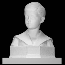 tsesarevich alexei scansione ritratto ragazzo 3d print model - Mito3D