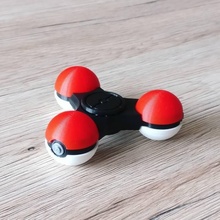 Pokespinner Ventilator Kunst Pokeball Pokémon Spielzeug zappeln Fidget spinner 3d print model - Mito3D