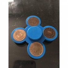 mão spinner tw dólares brinquedos jogos inquietação girador fidget 3d print model - Mito3D