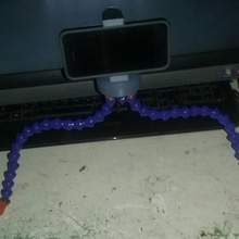 helping hands phone tripod mount flexible coolant pipe legs gadgets & electronics adjustable stand camera helping- 3d print model - Mito3D