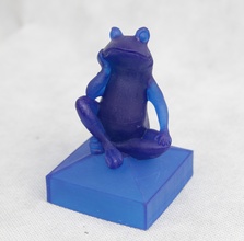 paalkap kikker toys & games frog tinkercad 3d print model - Mito3D