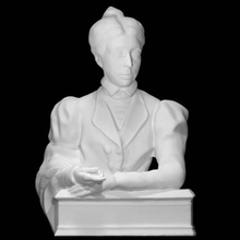 elisabeth Sachsen Herzogin Genua Scan Porträt Frau 3d print model - Mito3D