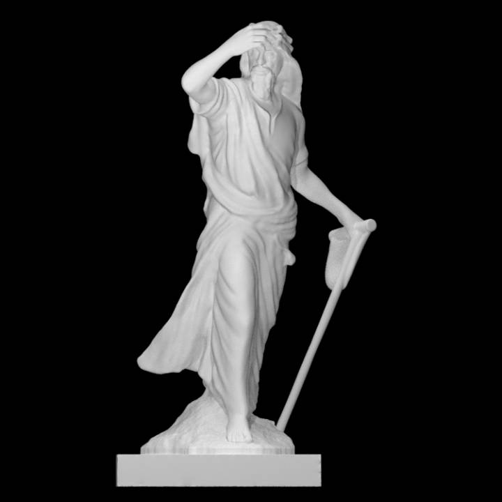 st Paolo tarso scansione uomo fullbody 3D print model - Mito3D