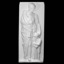 monument georgiana countess spencer scan woman child fullbody 3d print model - Mito3D