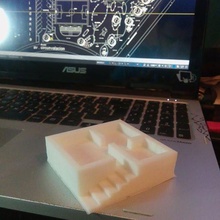cenicero educación 3d print model - Mito3D